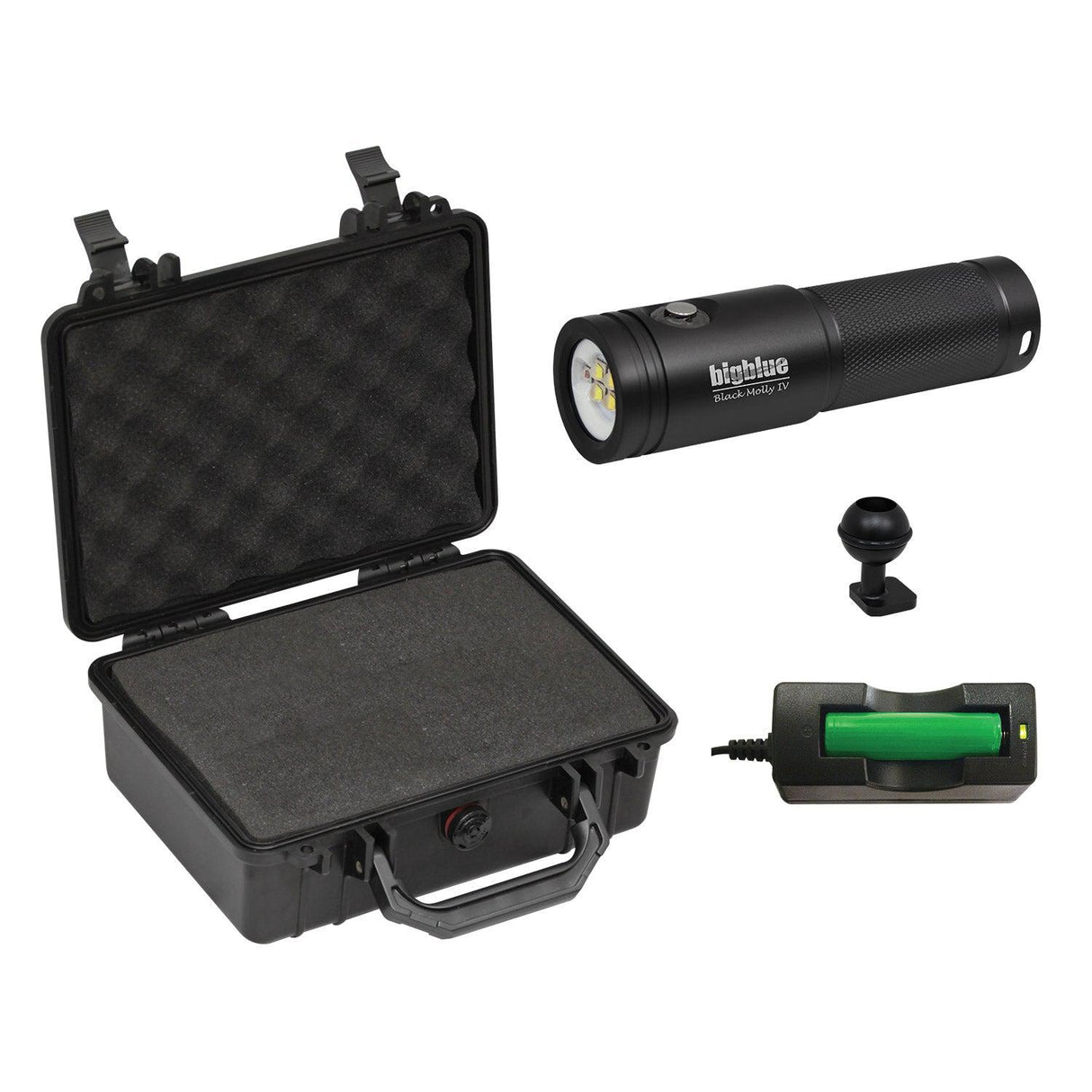 BigBlue AL1800XWP-II Black with Hard Case-