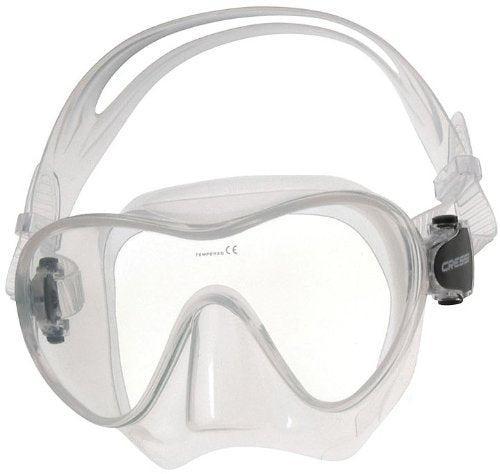 Cressi F1 Frameless Mask, Clear-
