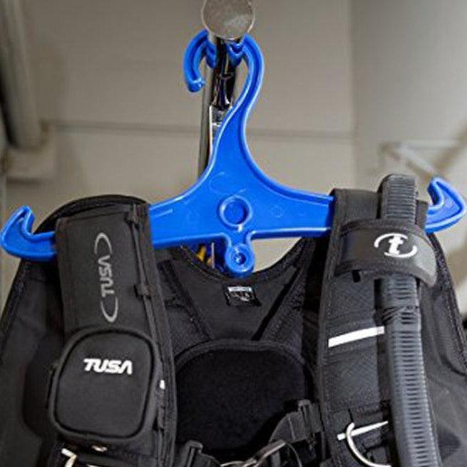 DiveCatalog Essentials - BCD and Regulator Hanger for Scuba Diving-