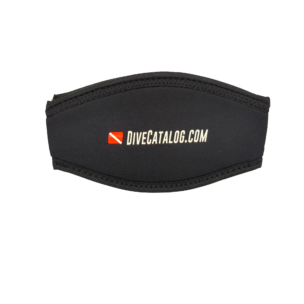 DiveCatalog Neoprene Mask Strap Cover-Black-