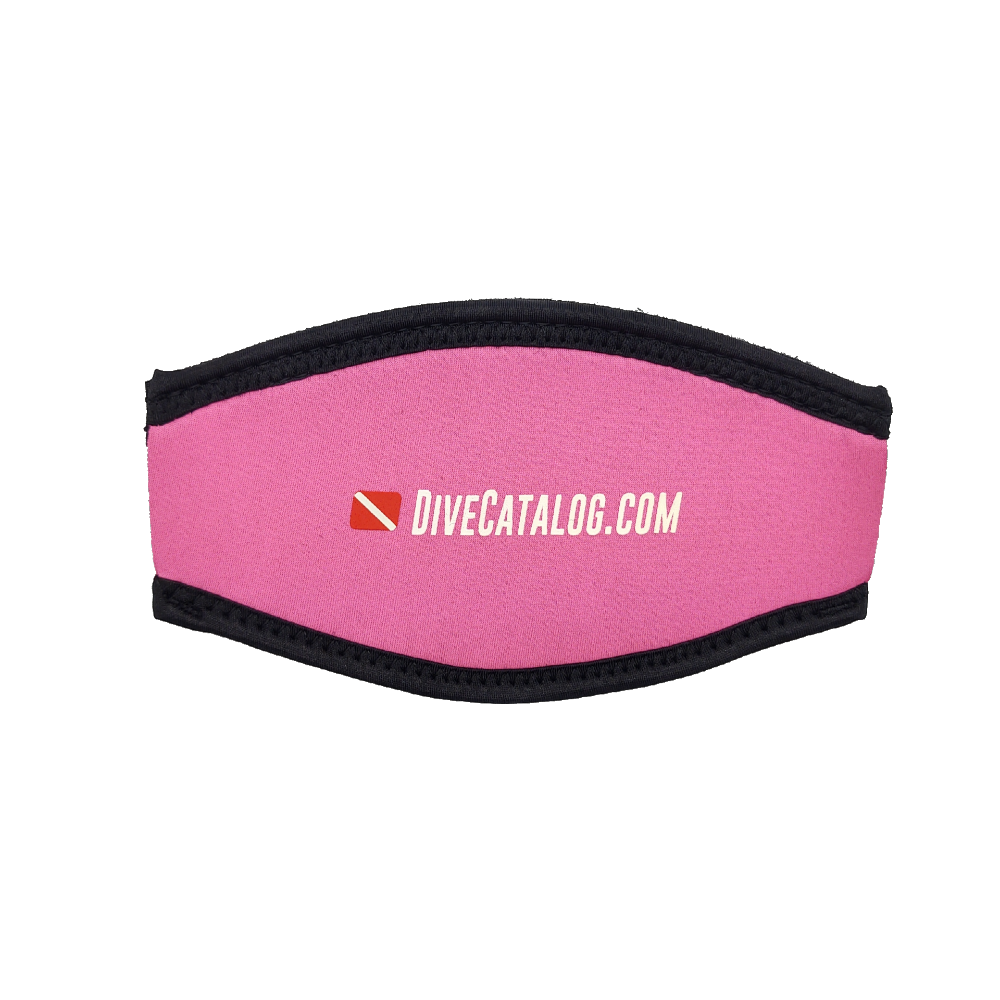 DiveCatalog Neoprene Mask Strap Cover-Pink-