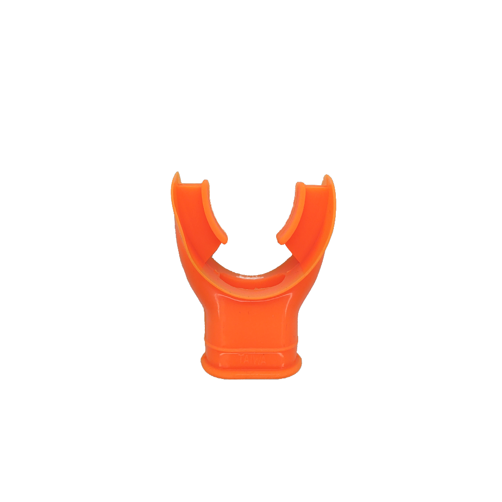 DiveCatalog Silicone Mouthpiece w/ installation-Orange-