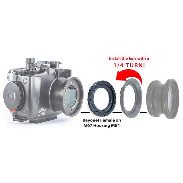 Fantasea Bayonet Female on M67 Housing MB1-