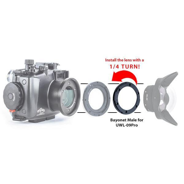 Fantasea Bayonet Male for UWL-09 Pro-