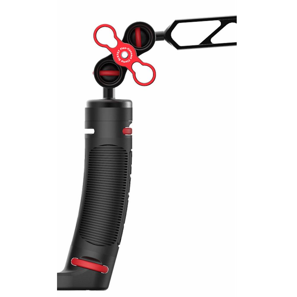 Flex-Connect Ball Arm Kit (Includes SL995/SL999 Ball Joints, SL9909 8” Ball Arm, 2x SL9907 1” Ball Clamps) 15”/38cm total length-