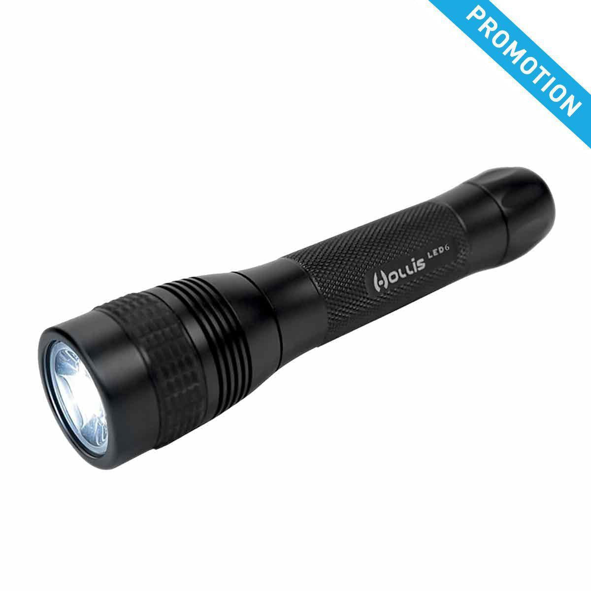 Hollis LED 6 Primary Dive Light Magnetic Switch-