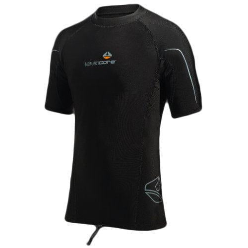 LavaCore Mens Short Sleeved Shirt (Black, X-Small)-XS