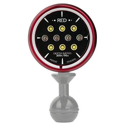 Light & Motion Sola Photo with 1200 lm Focus Light, Red-