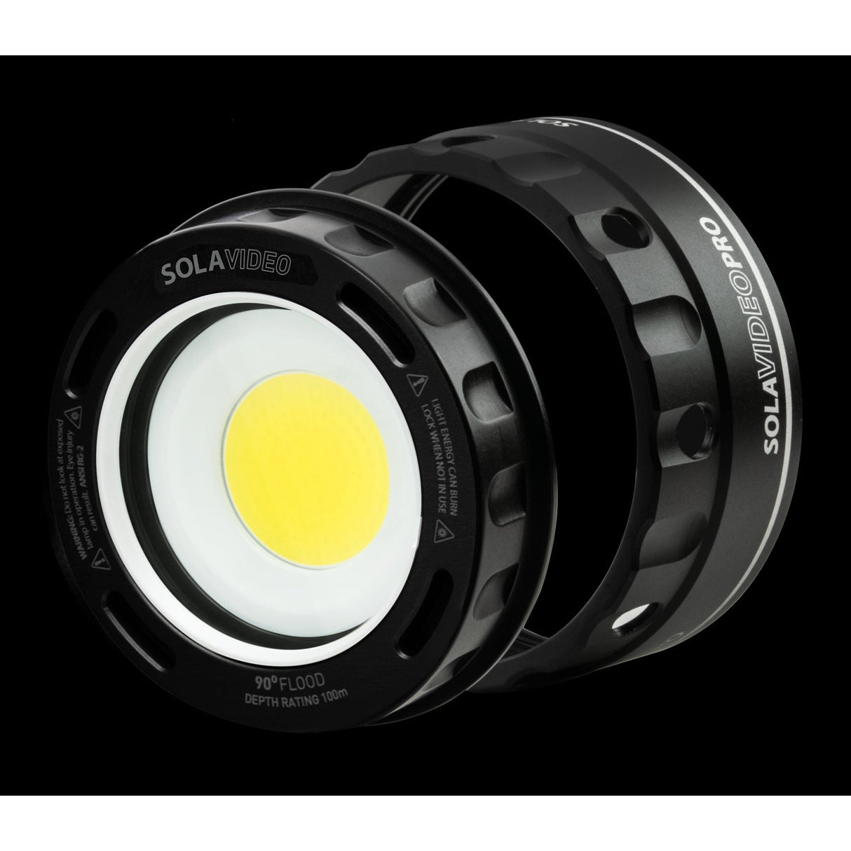 Light & Motion Underwater Head - Flat Port, 70+ CRI-