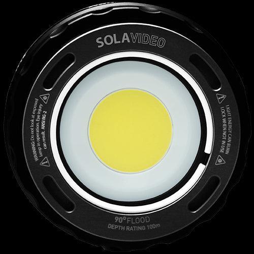 Light & Motion Underwater Head - Flat Port, 90+ CRI-