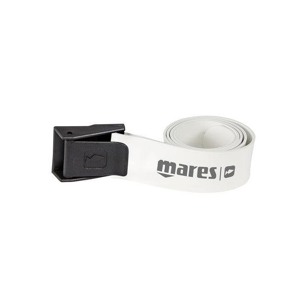 Mares Elastic Belt with Nylon Buckle-White