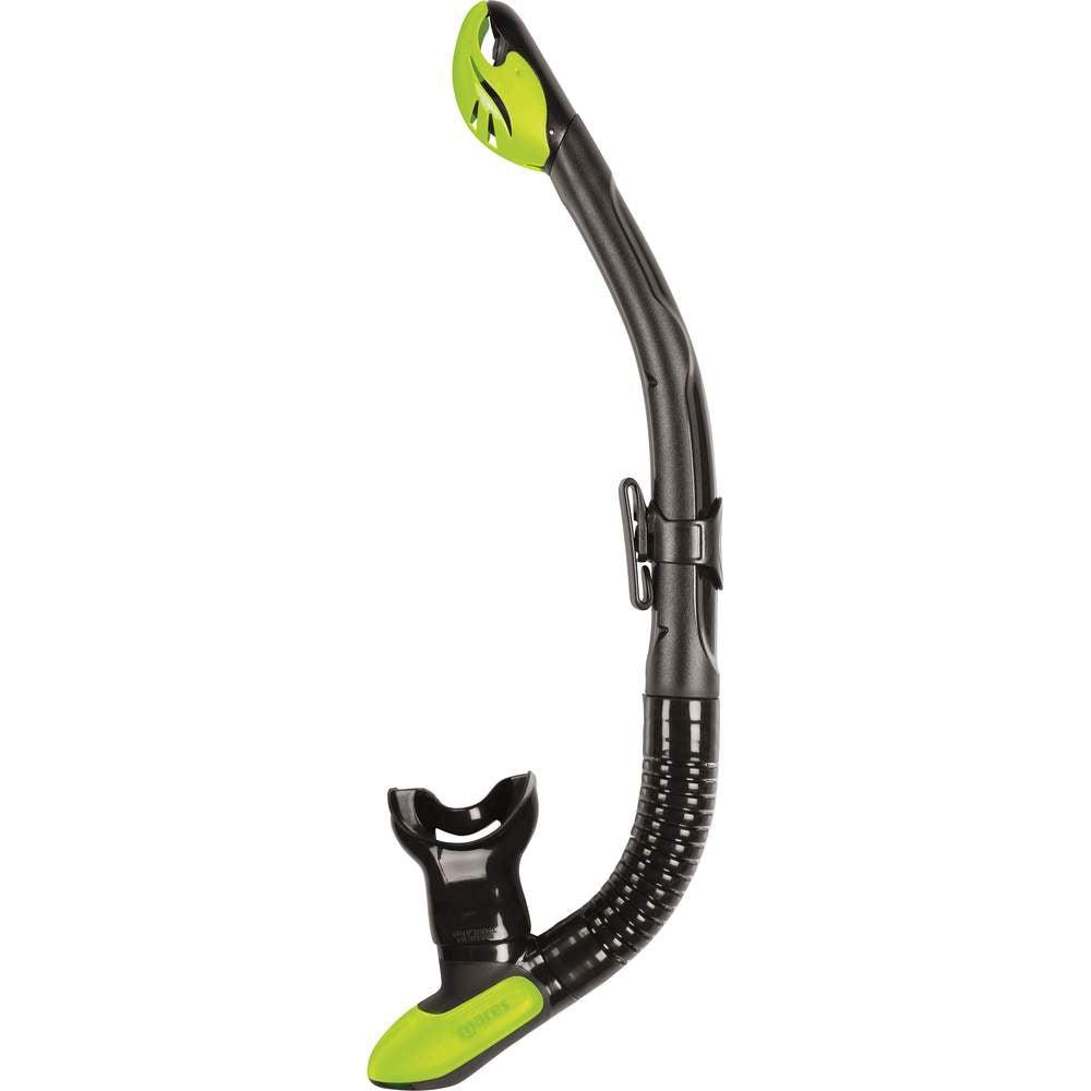 Mares Ergo Dry Snorkel-Black/Lime