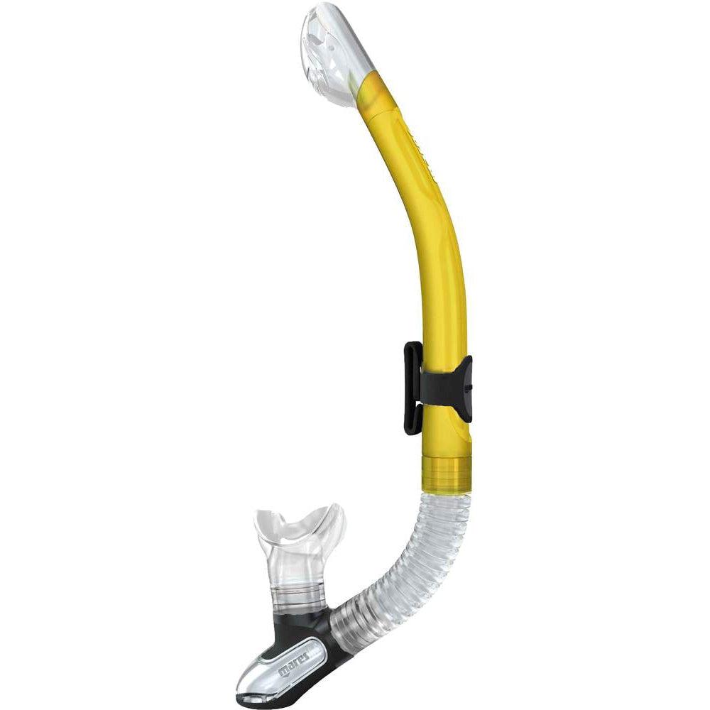 Mares Ergo Dry Snorkel-Royal Yellow