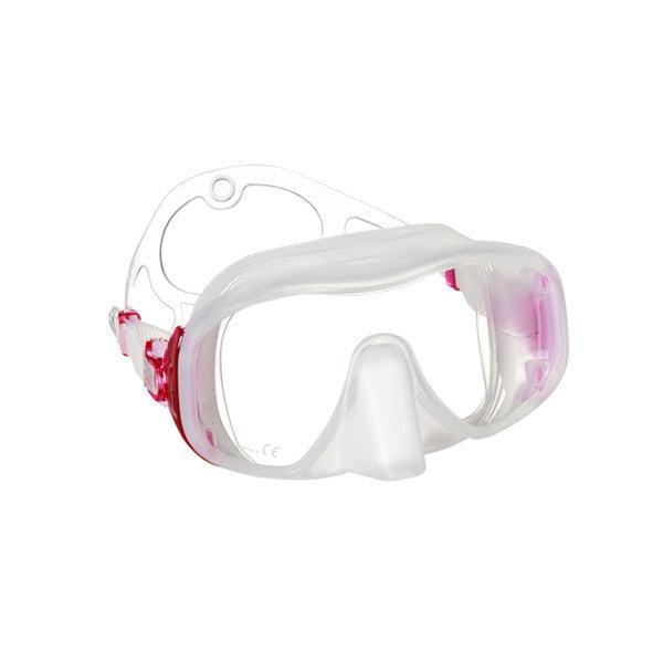 Mares Juno Dive Mask-Pink/Clear