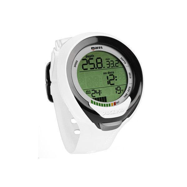 Mares Puck Pro Plus Dive Computer-White/Black