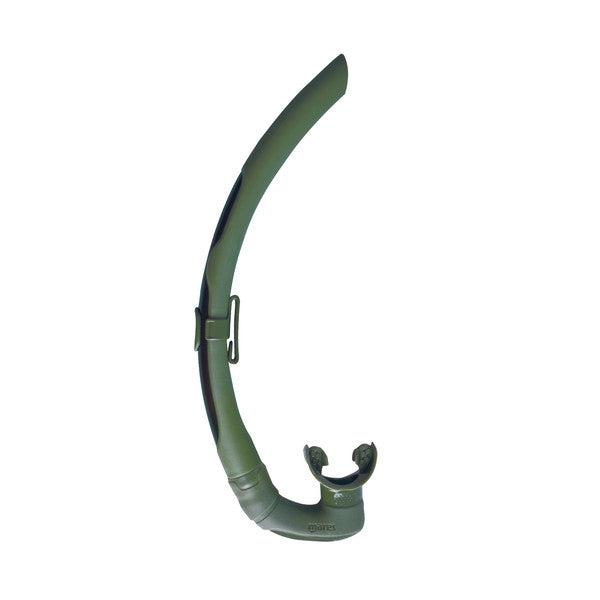 Mares Dual Freediving and Spearfishing Snorkel-Green