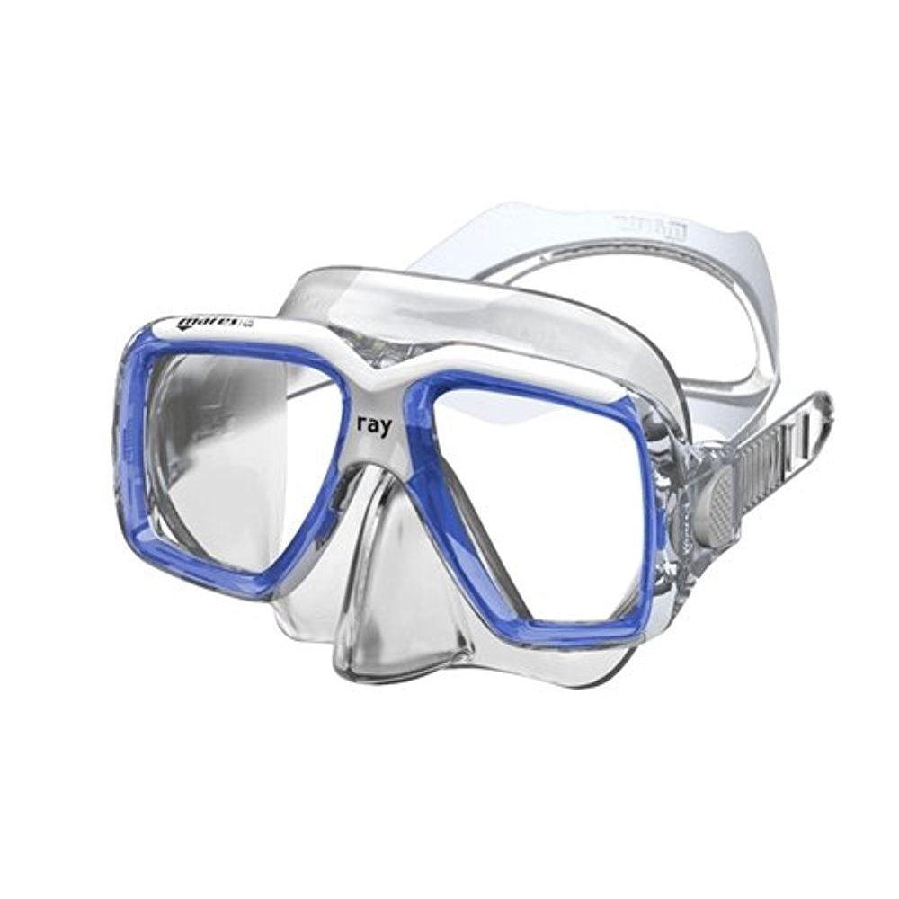 Mares Ray Diving Mask-Dark Blue/White/Clear