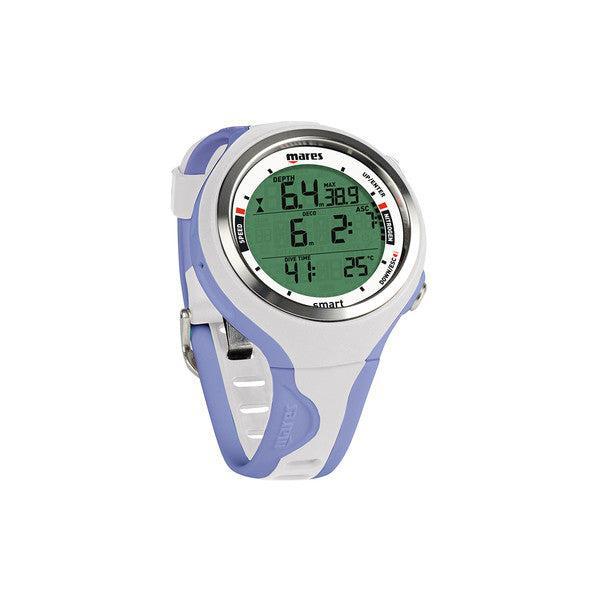 Mares Smart Wrist Dive Computer-White/Lilac