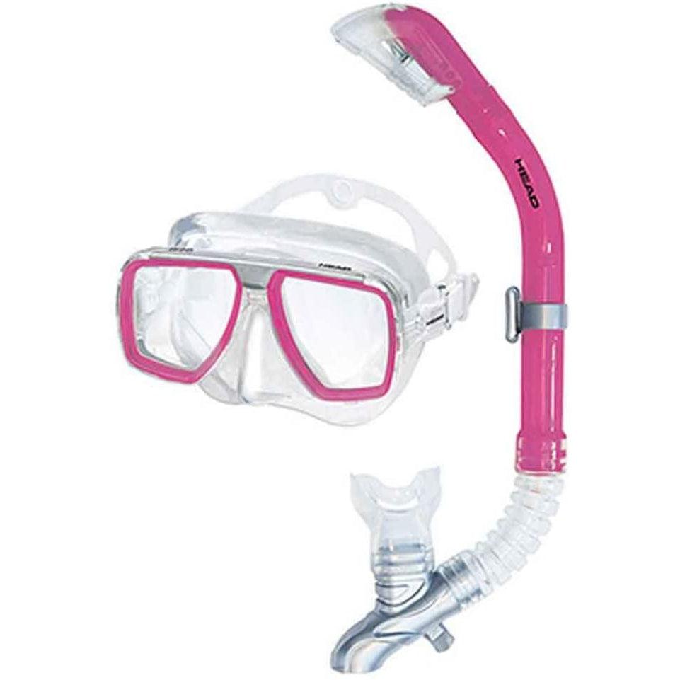 Mares Tarpon 2 Barracuda Dry Adult Combo-Pink/Clear
