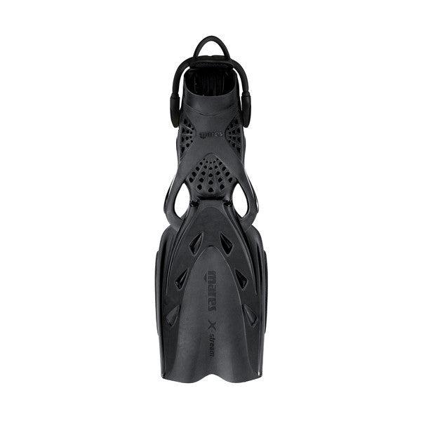 Mares X-Stream Bungee Strap Dive Fins-Black