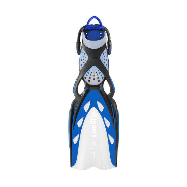 Mares X-Stream Bungee Strap Dive Fins-Blue