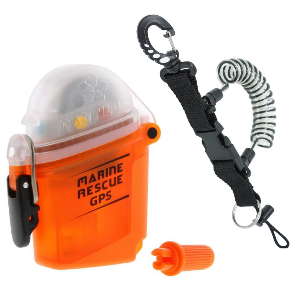 Nautilus LifeLine Marine GPS w/ Free DiveCatalog's Coil Lanyard-