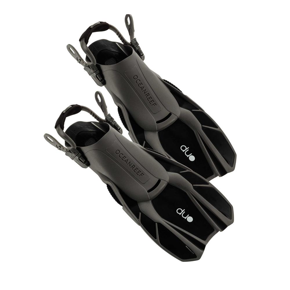Ocean Reef Duo Travel Fins-Black