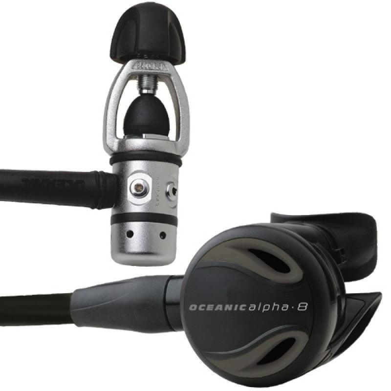 Oceanic Alpha 8 Sport Yoke Regulator Set-YOKE