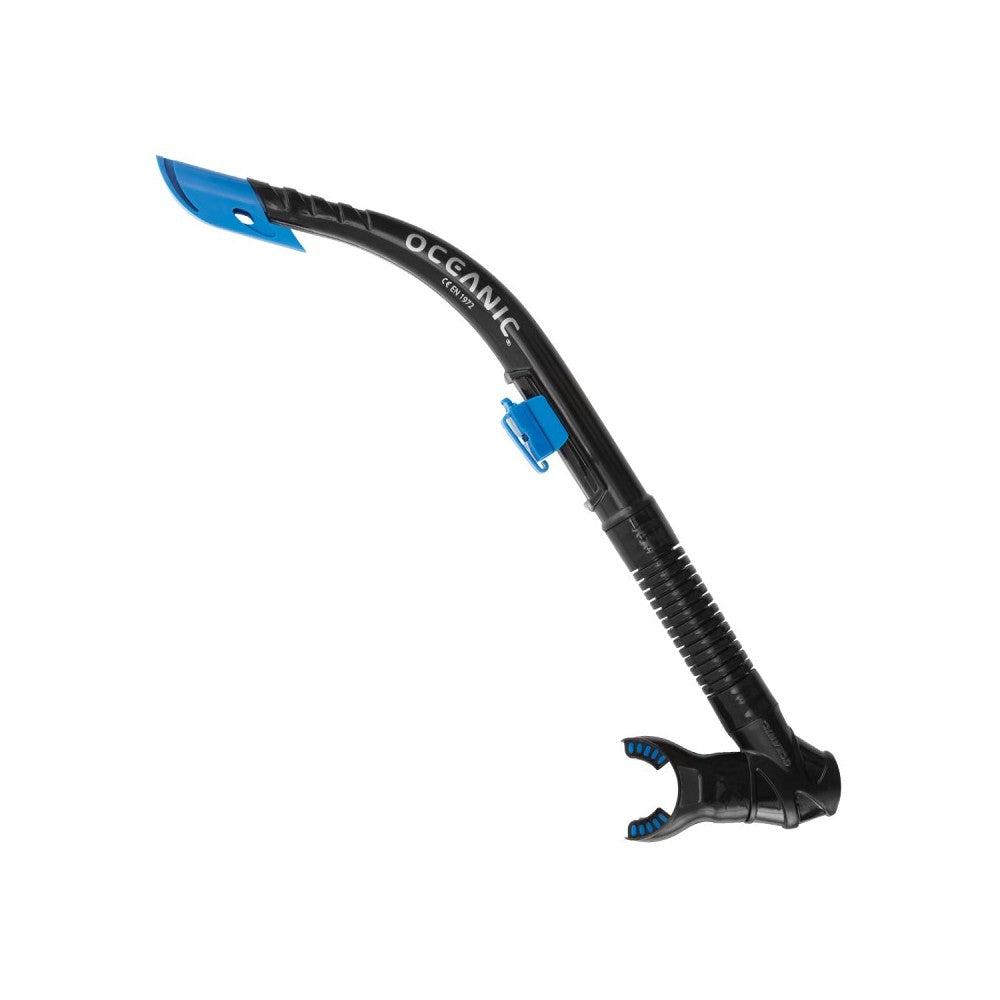 Oceanic Arid Dry Dive Snorkel-OC BLUE/BLK