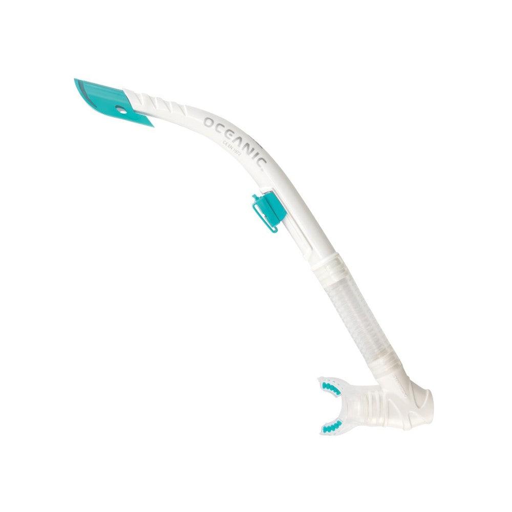 Oceanic Arid Dry Dive Snorkel-SEA BLUE/CLR