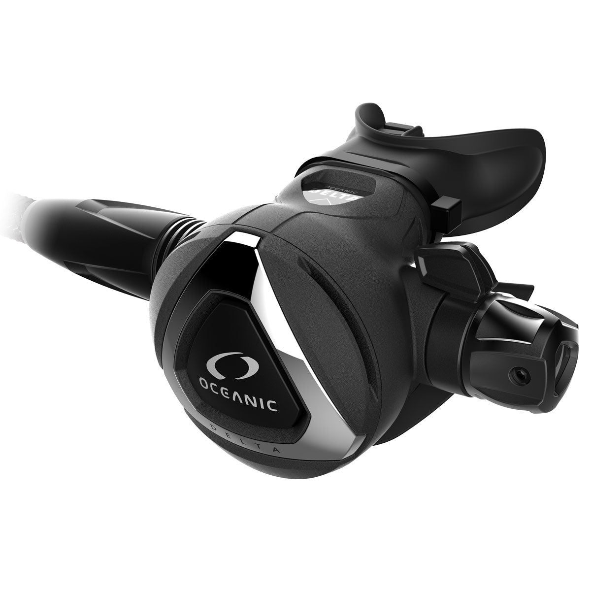 Oceanic Delta 5 Second Stage Dive Regulator-BLACK