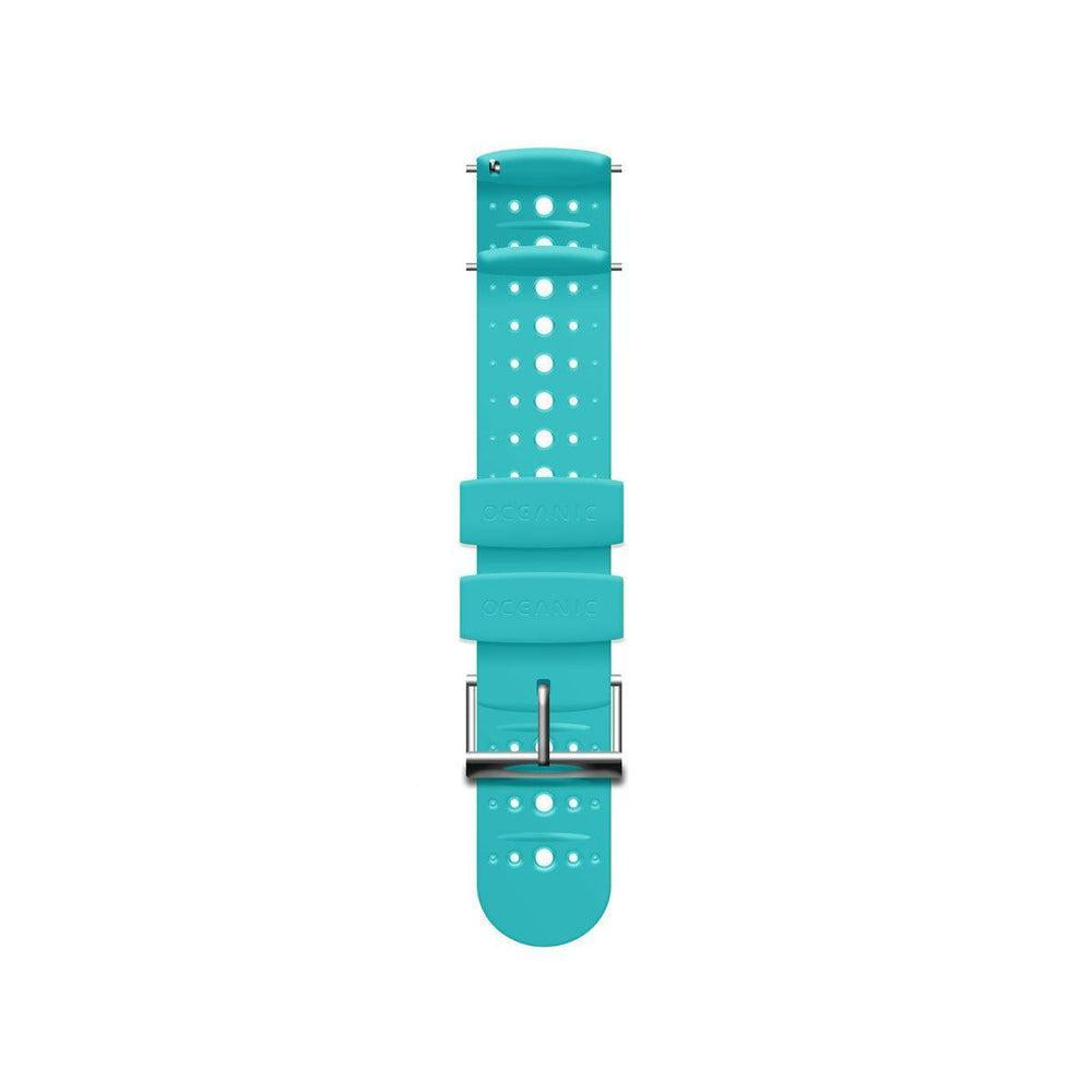 Oceanic GEO 4.0 Dive Computer Strap Set-SEA BLUE/SATIN