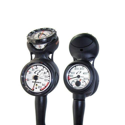 Oceanic Max-Depth Three Gauge Navcon SWIV Console-