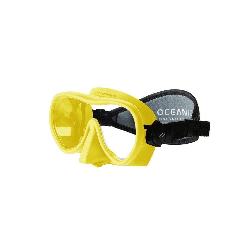 Oceanic Mini Shadow Single Lens Frameless Dive Mask-YELLOW