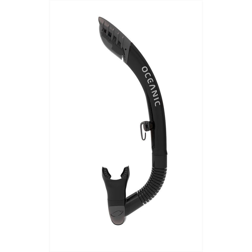 Oceanic Ultra Dry 2 Dive Snorkel-BLACK/TITANIUM