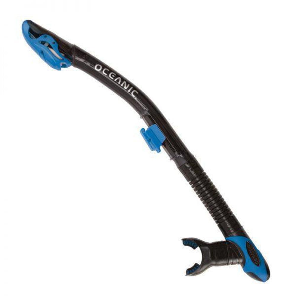 Oceanic Ultra Dry Dive Snorkel-BLACK/BLUE