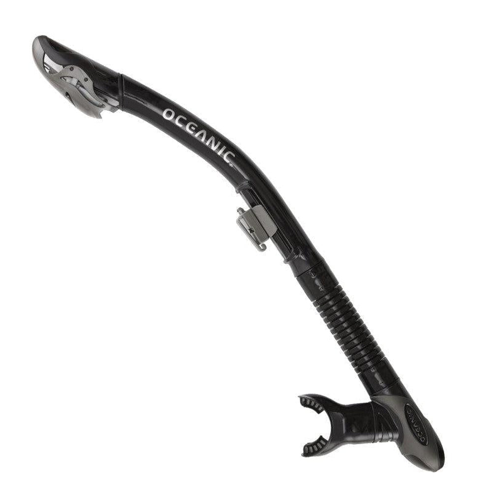 Oceanic Ultra Dry Dive Snorkel-BLACK/TITANIUM