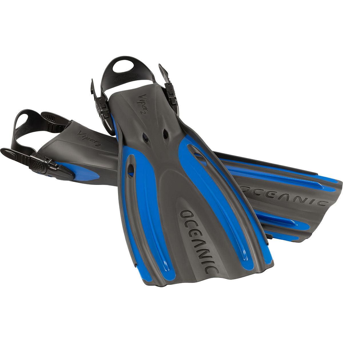 Oceanic Viper 2 Open Heel Scuba Diving Fins-