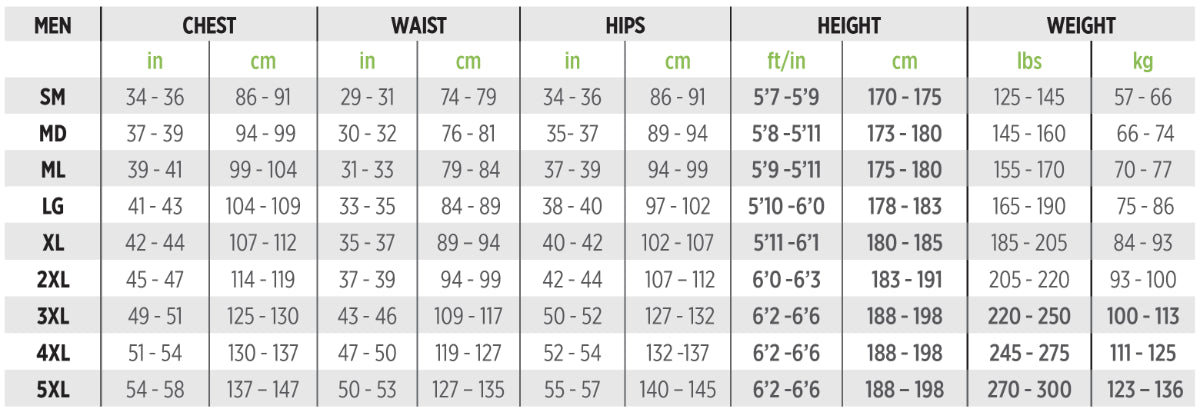 Open Box Akona Mens 7mm Quantum Stretch Full Suit-