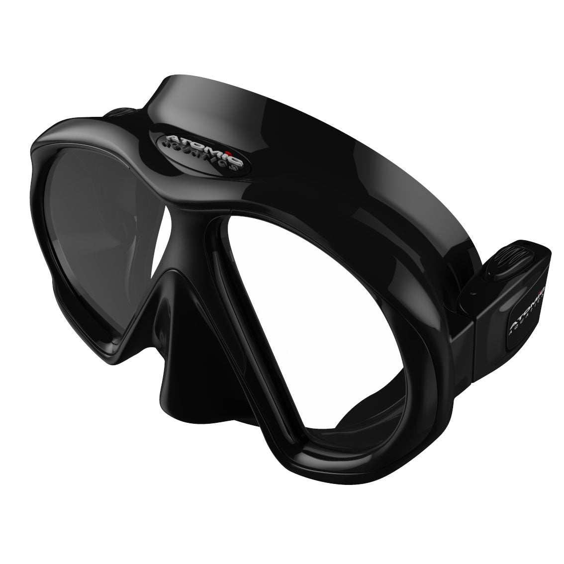 Atomic Aquatics SubFrame Mask, Slim Fit-Black/Black-