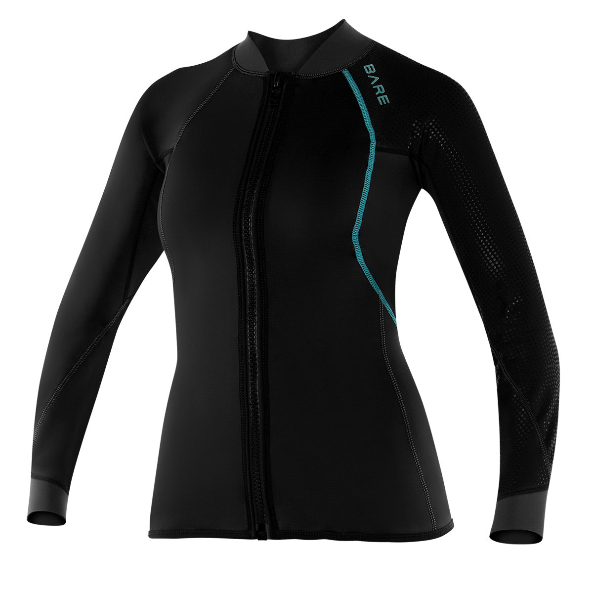 Open Box Bare EXOWEAR Jacket Womens-Black-04-