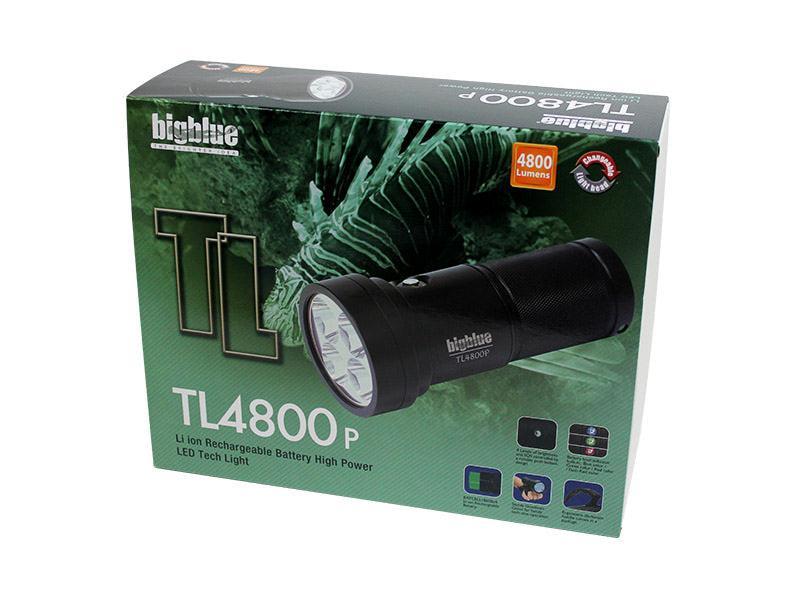 Open Box BigBlue 4800 Lumen Narrow Beam Technical Light - Black-