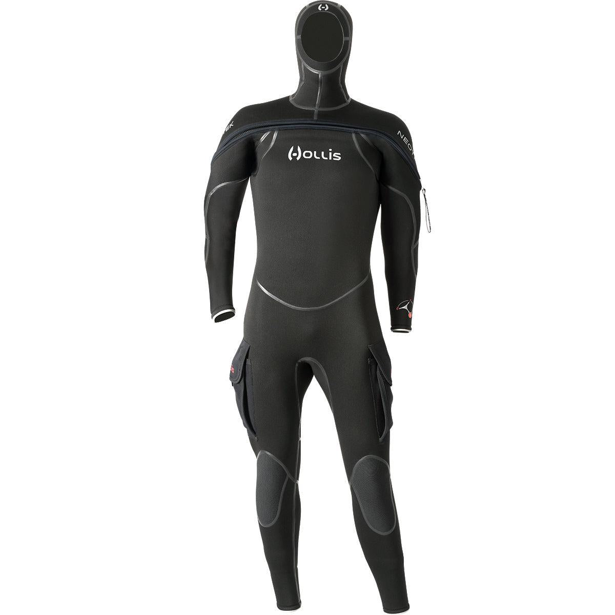 Open Box Hollis Neotek Semi-Drysuit, V2, Unisex-LS (Large-Short)-