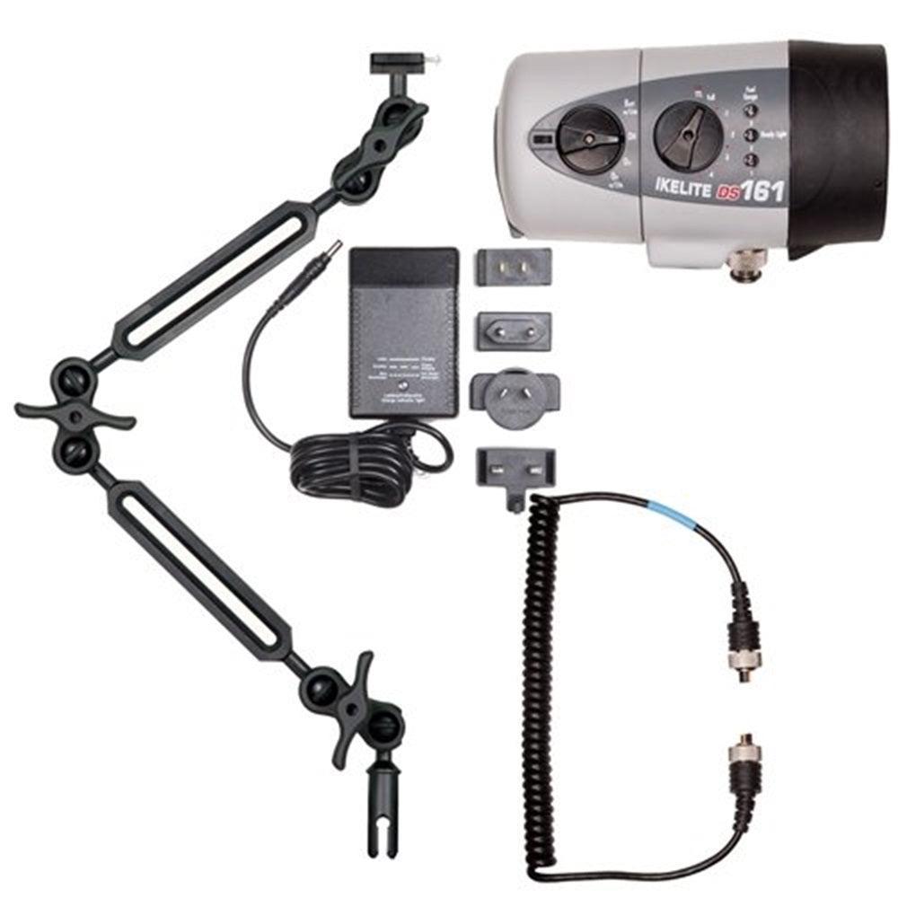 Used Ikelite DS161- Underwater Light pkg w/Mount - Single Ikelite Ball Arm Mark II-Very Good