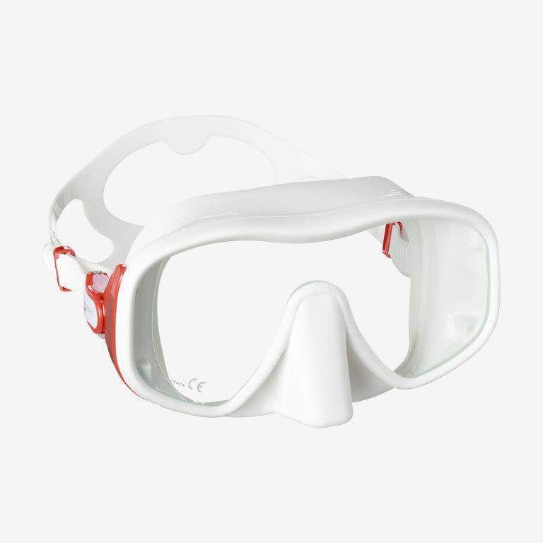 Mares Jupiter Dive Mask-Red/White-