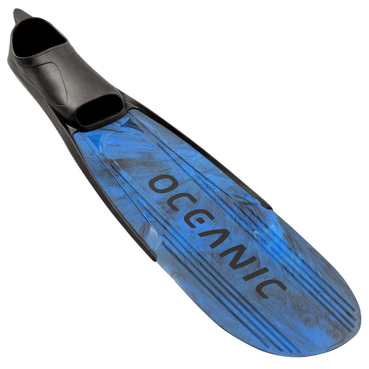 Open Box Oceanic Predator Free Dive Fin-Camo-MD (US 7-7.5 / EUR 40-41)-