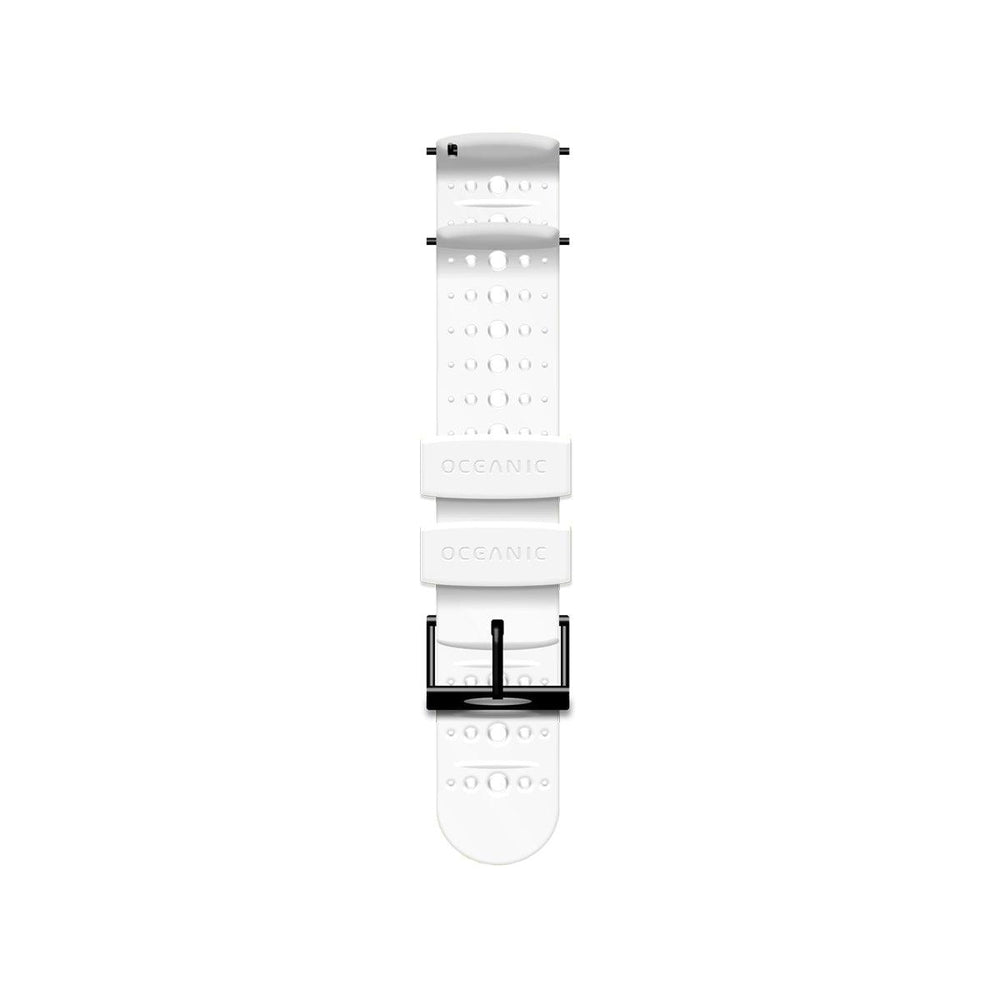 Oceanic GEO 4.0 Dive Computer Strap Set-WHITE/BLACK