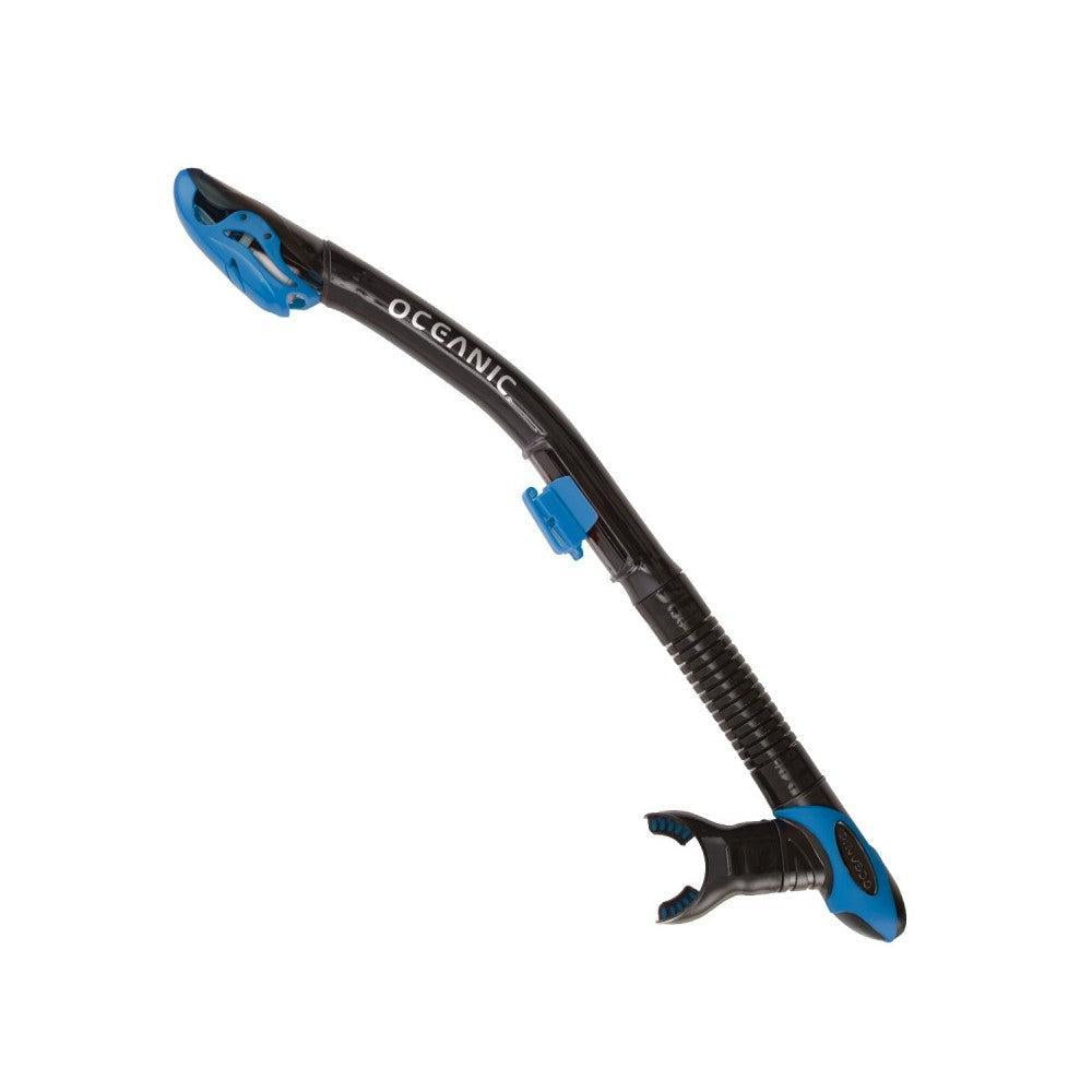 Open Box Oceanic Ultra Dry Snorkel-Black/Blue-
