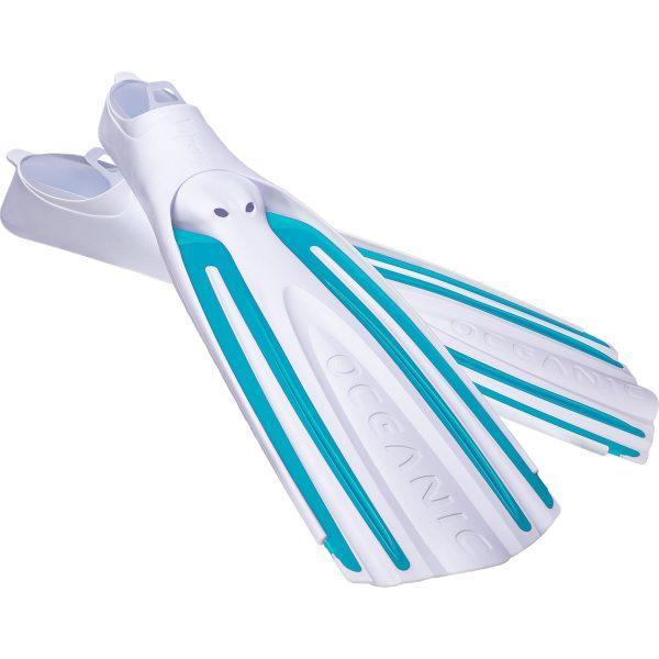 Open Box Oceanic Viper 2 FF-White/Aqua-XXS (3-4)-