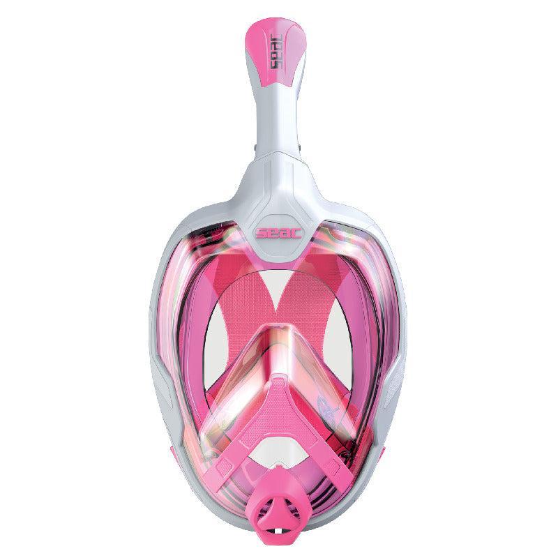 Open Box Seac Magica Full Face Mask-White/Pink-S/M-